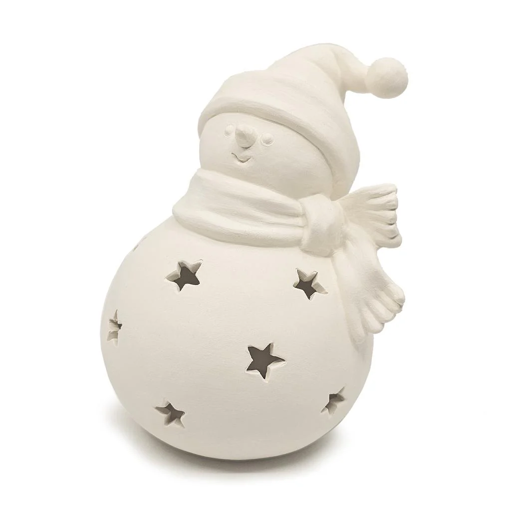 🎄 Snowman Lantern