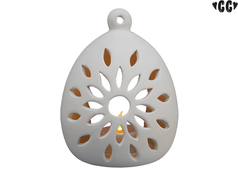 💜 *Lg Flower Cutouts Lantern