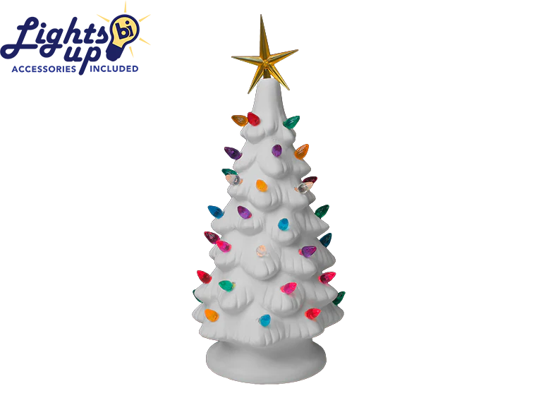 🎅 * Light Up 11" Christmas Tree