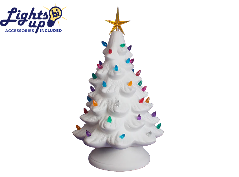 🎅 * Light Up 13" Christmas Tree