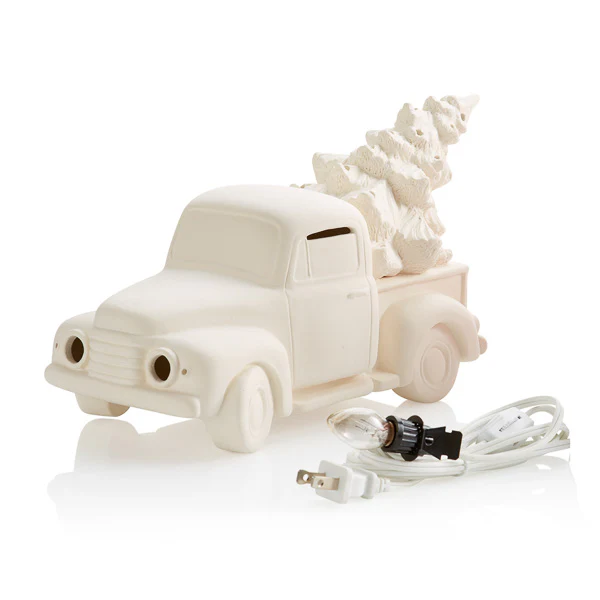 🎅 Light Up Truck w/ Tree
